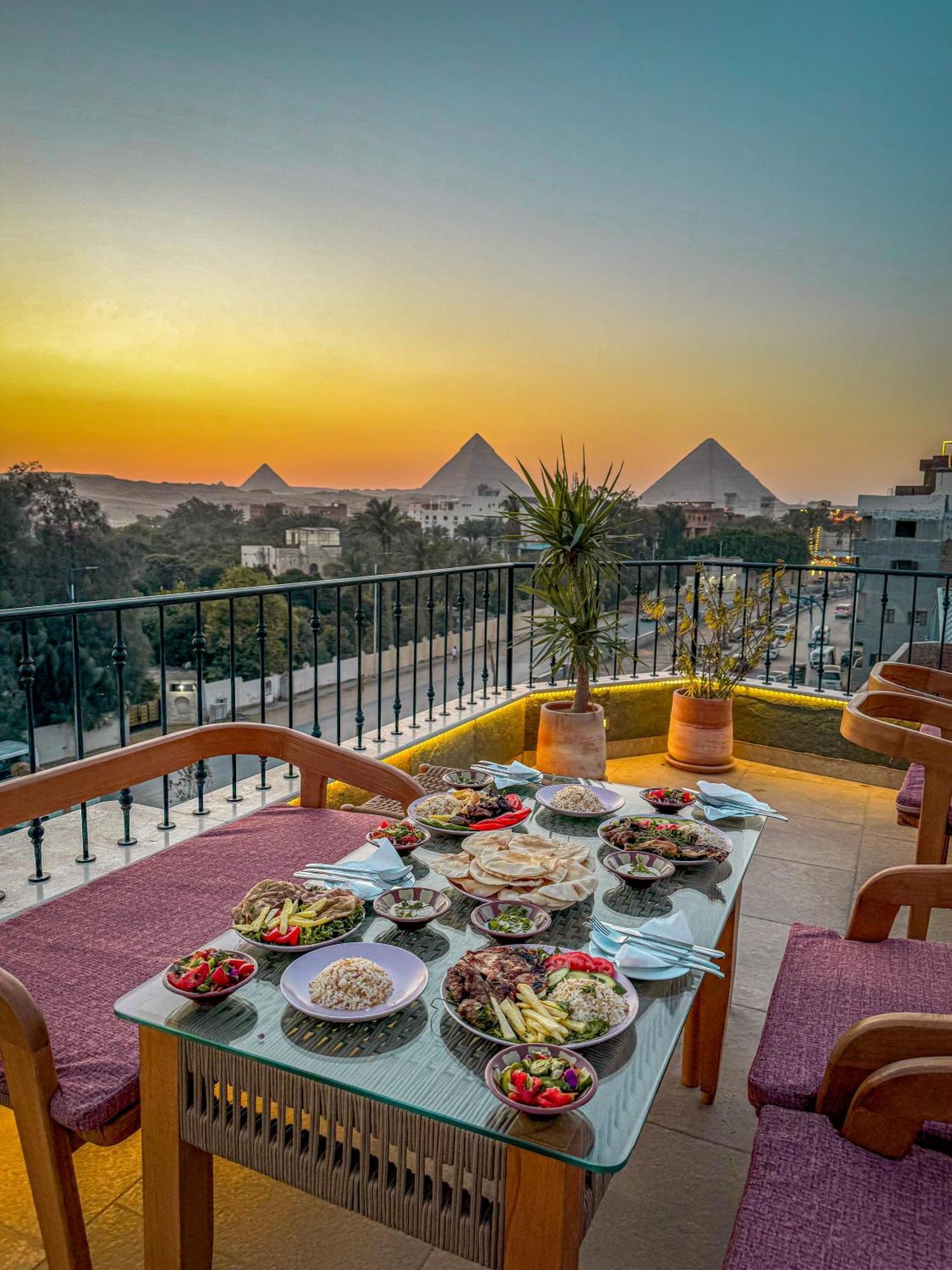 Almas Pyramids Hotel Kafret el-Gabal Екстериор снимка