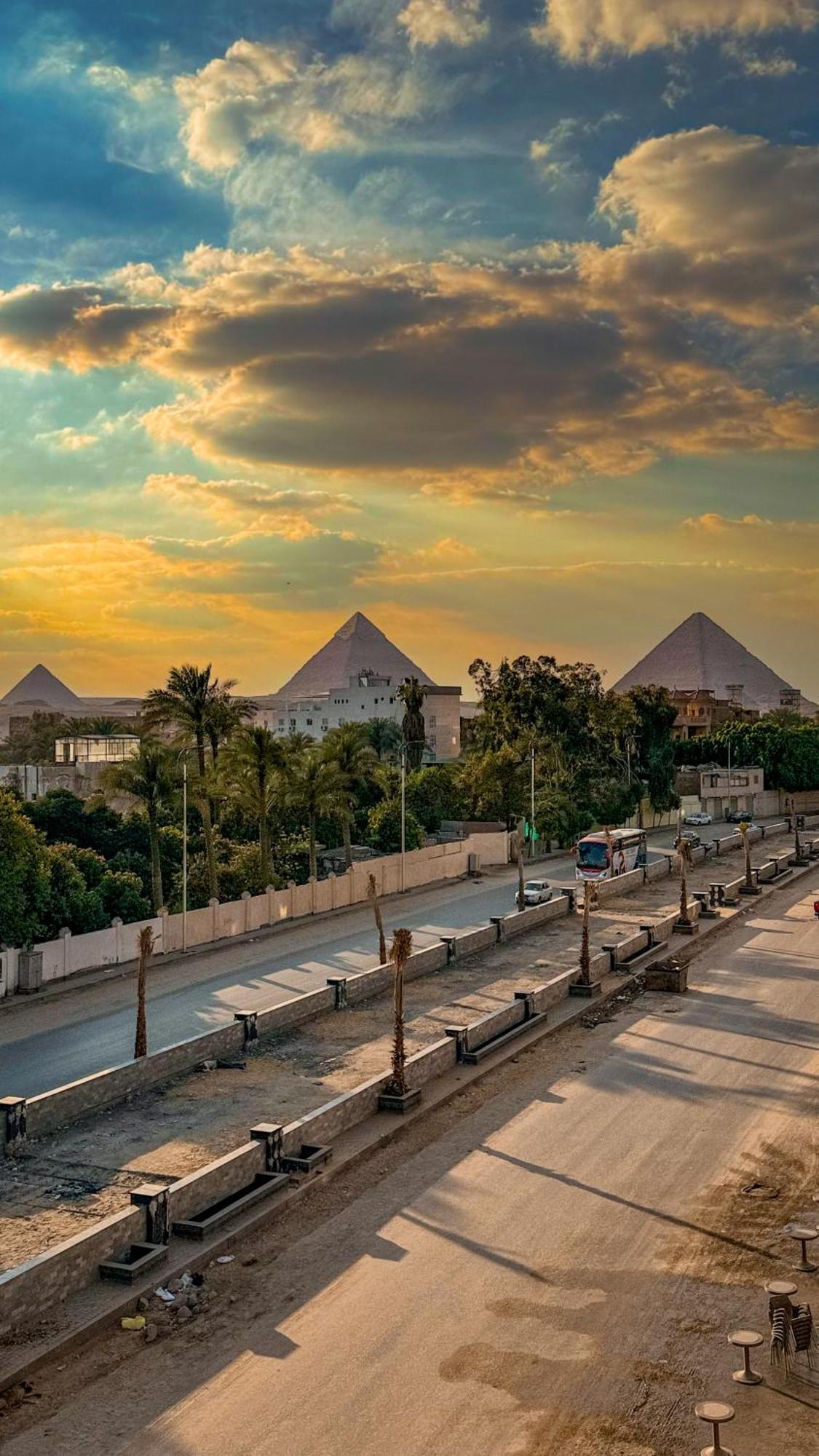 Almas Pyramids Hotel Kafret el-Gabal Екстериор снимка