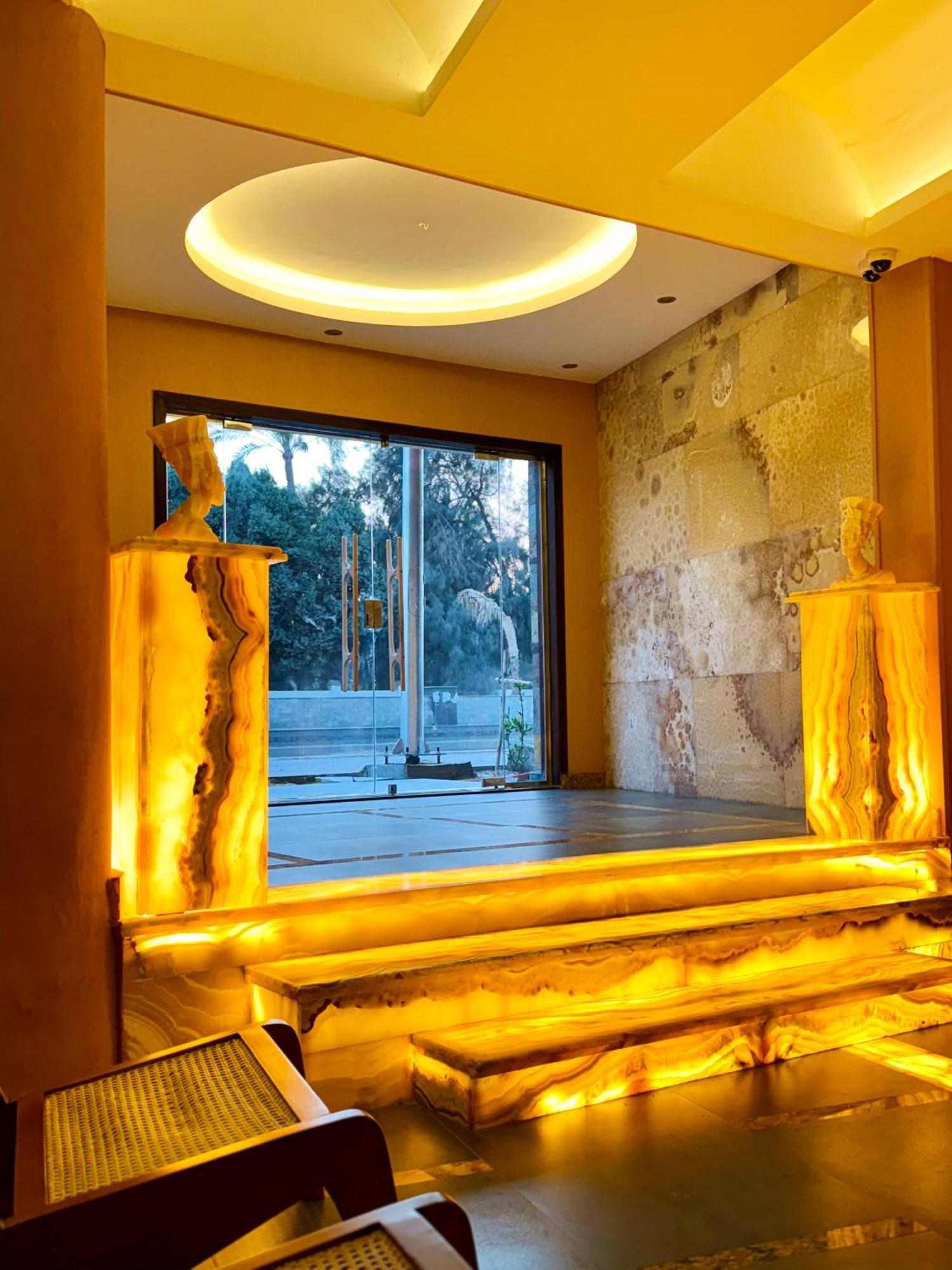 Almas Pyramids Hotel Kafret el-Gabal Екстериор снимка