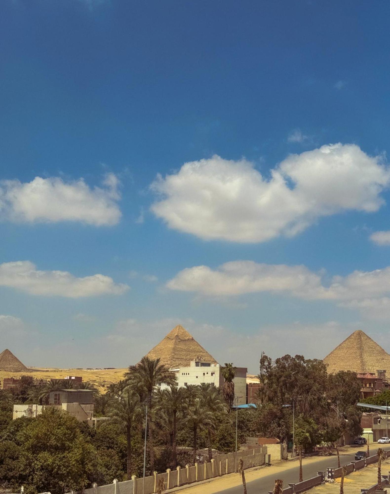 Almas Pyramids Hotel Kafret el-Gabal Екстериор снимка