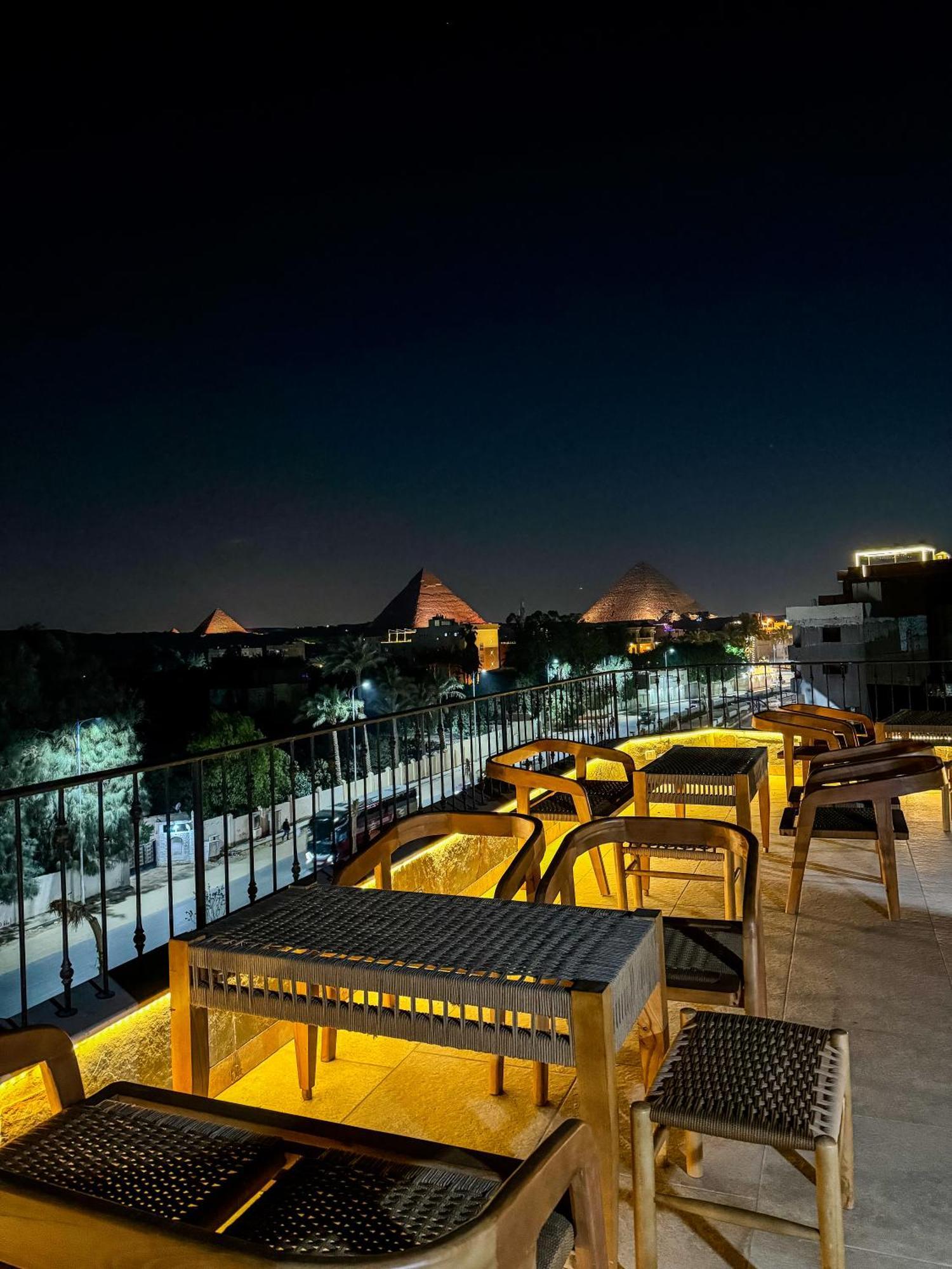 Almas Pyramids Hotel Kafret el-Gabal Екстериор снимка