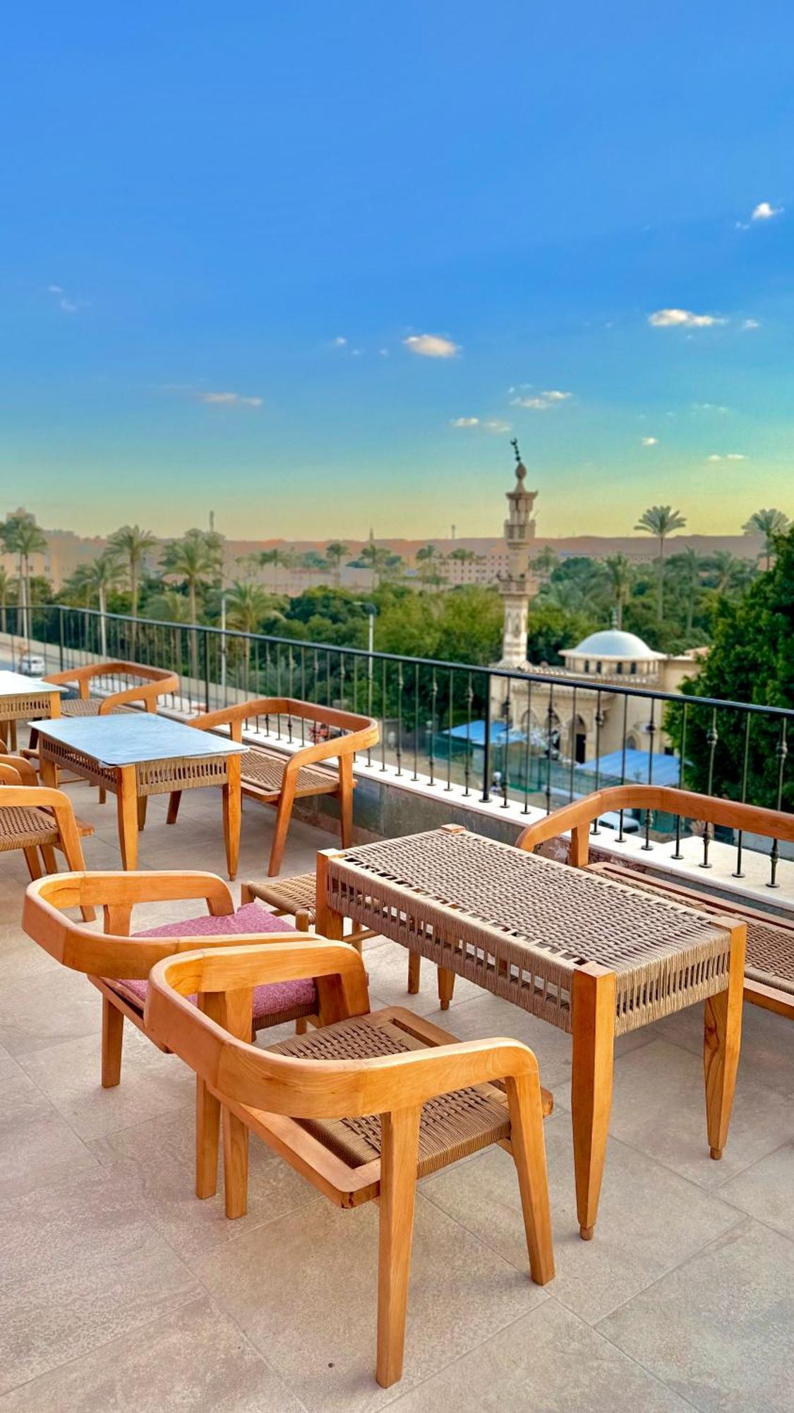 Almas Pyramids Hotel Kafret el-Gabal Екстериор снимка