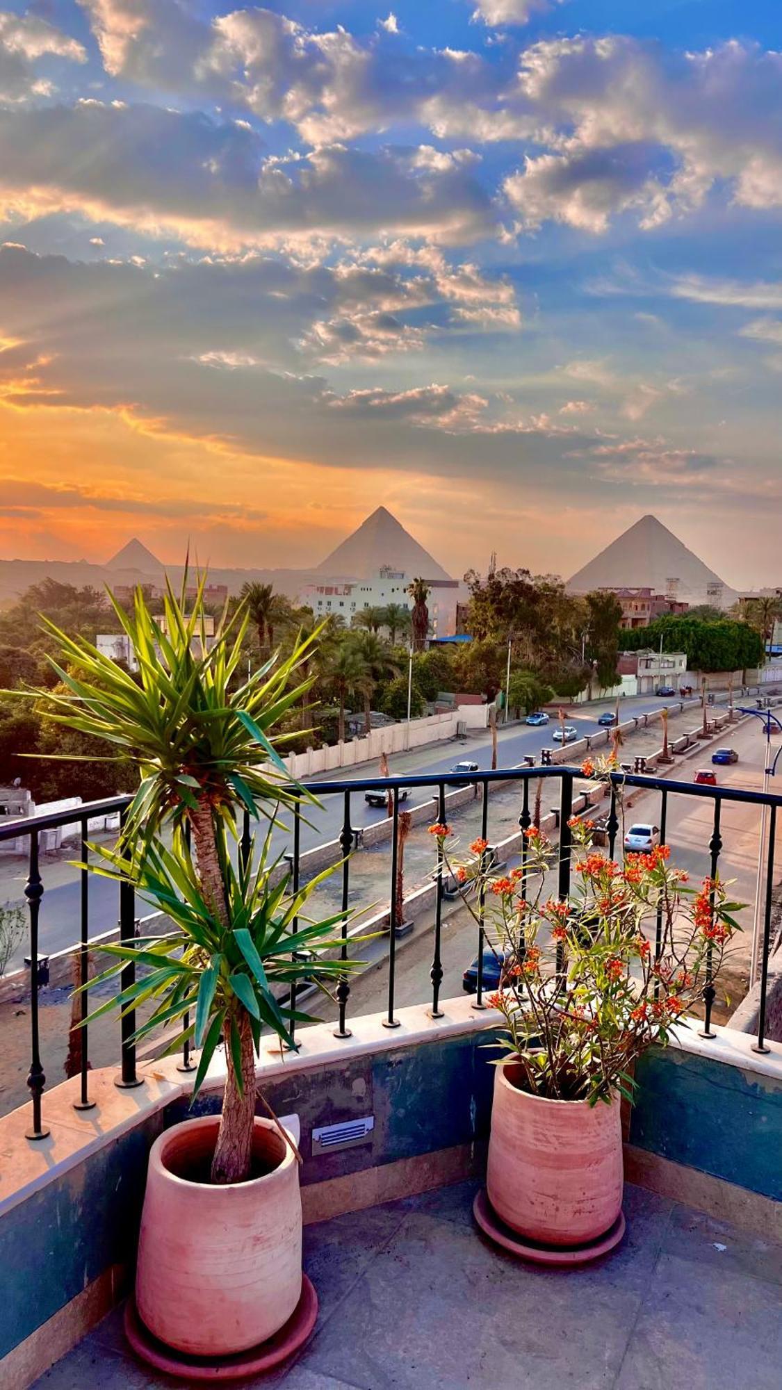 Almas Pyramids Hotel Kafret el-Gabal Екстериор снимка