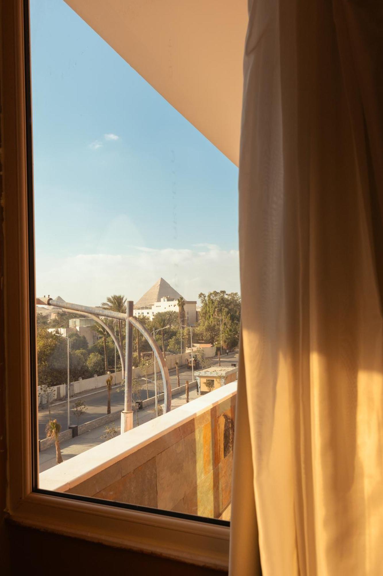 Almas Pyramids Hotel Kafret el-Gabal Екстериор снимка