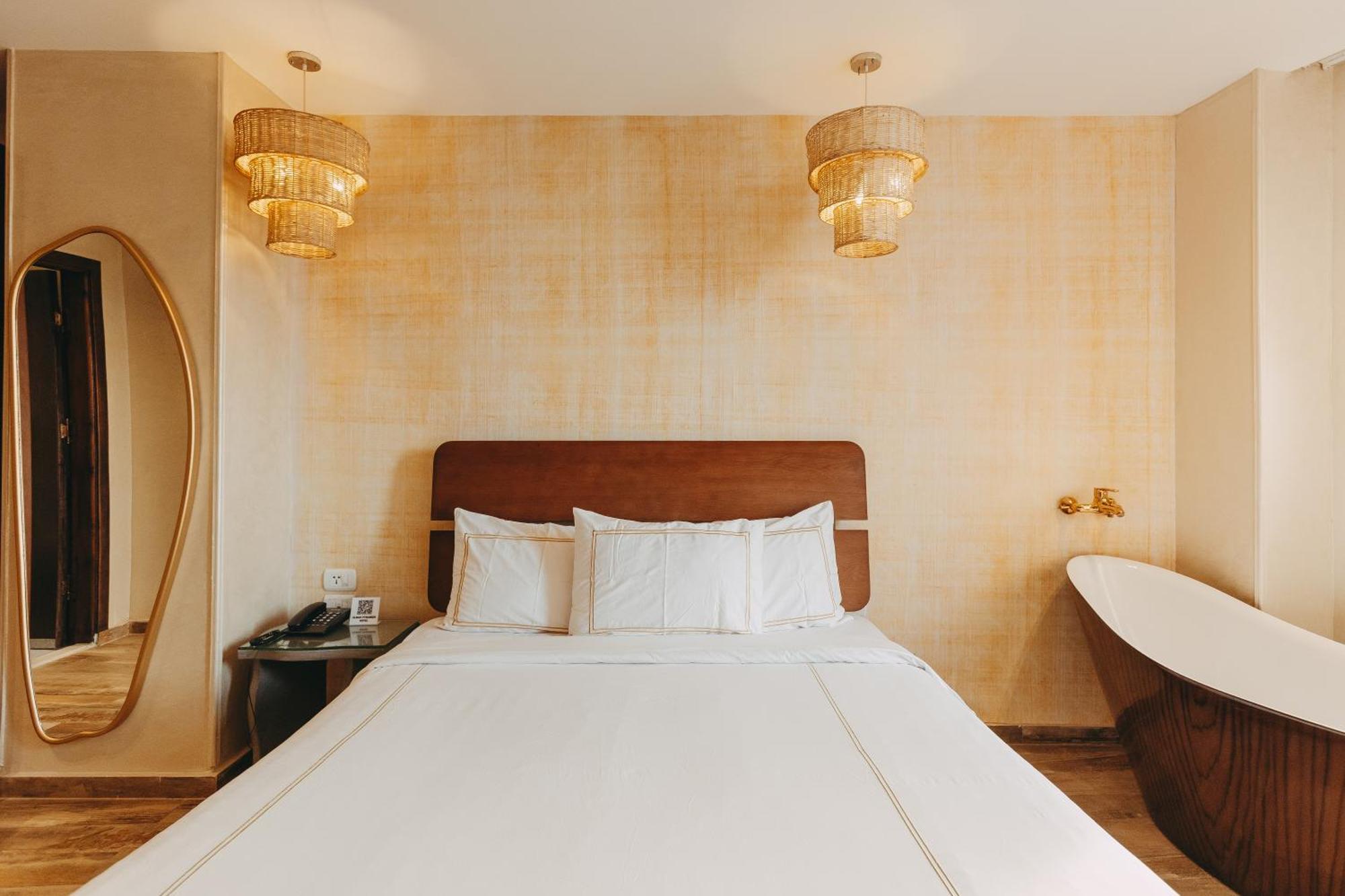 Almas Pyramids Hotel Kafret el-Gabal Екстериор снимка