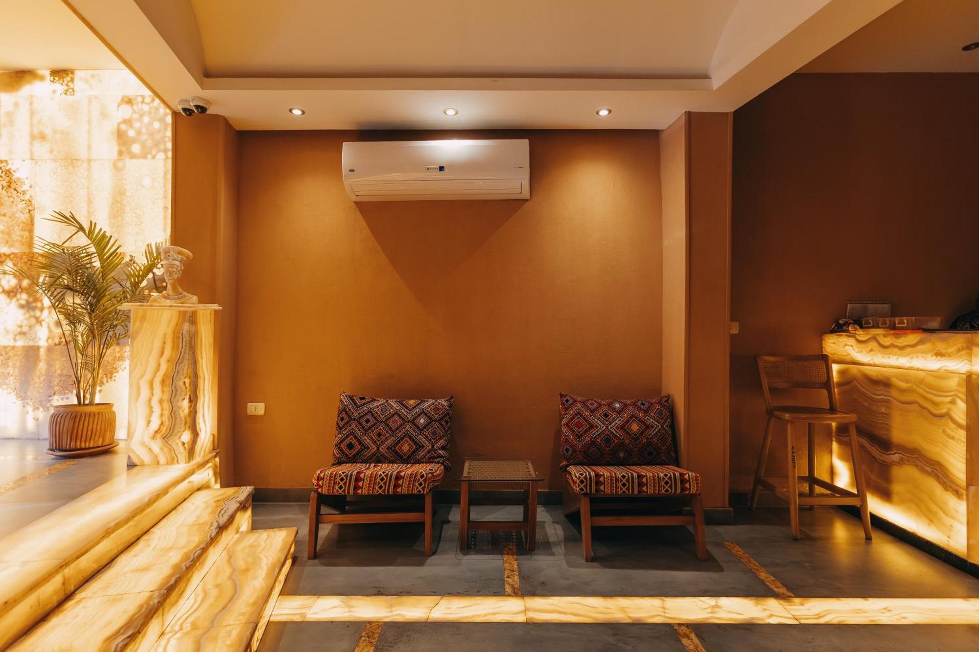 Almas Pyramids Hotel Kafret el-Gabal Екстериор снимка