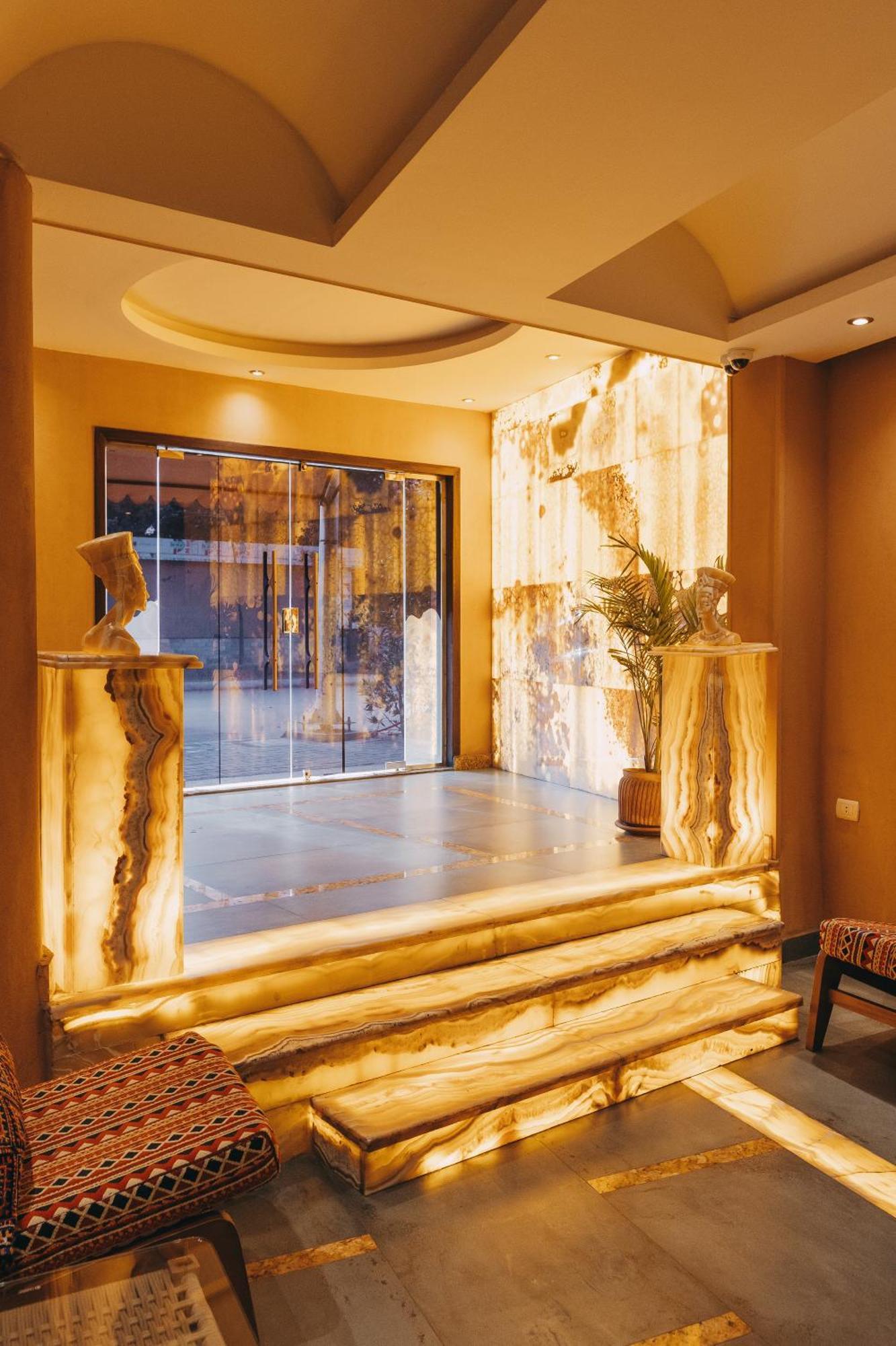 Almas Pyramids Hotel Kafret el-Gabal Екстериор снимка