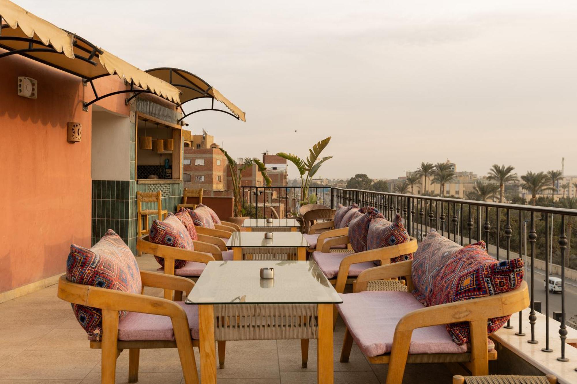 Almas Pyramids Hotel Kafret el-Gabal Екстериор снимка