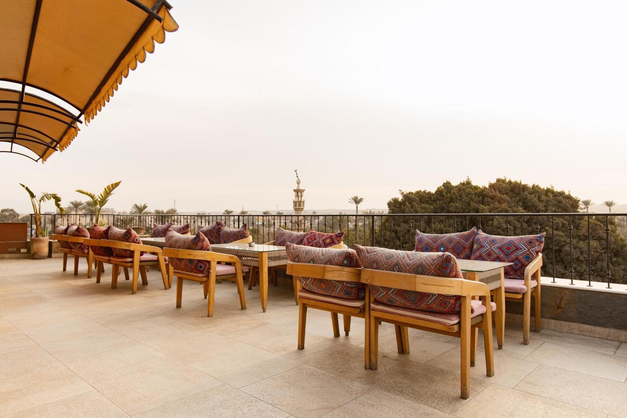 Almas Pyramids Hotel Kafret el-Gabal Екстериор снимка